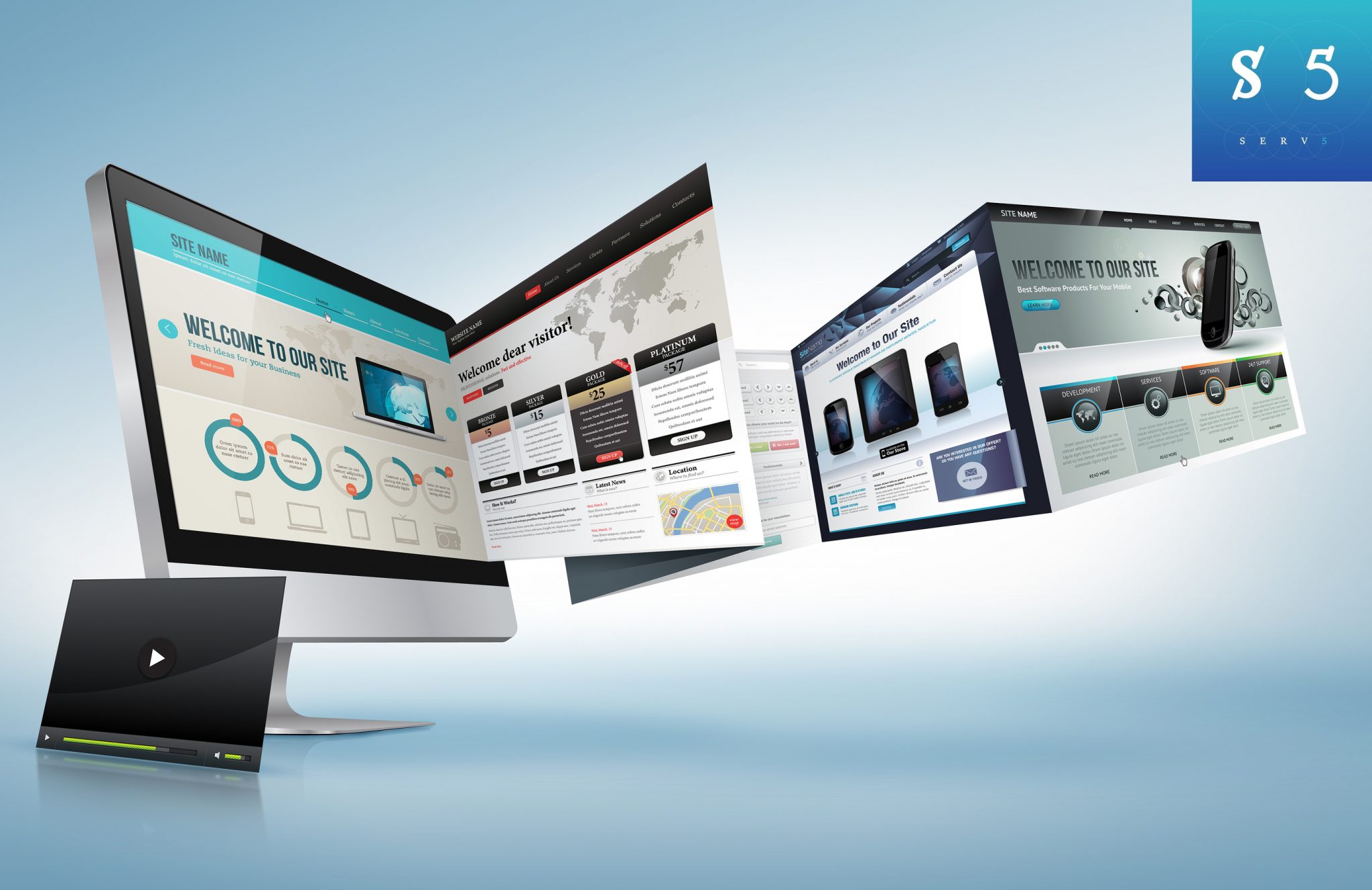 شركة تصميم لوجو شعارات hebaserv