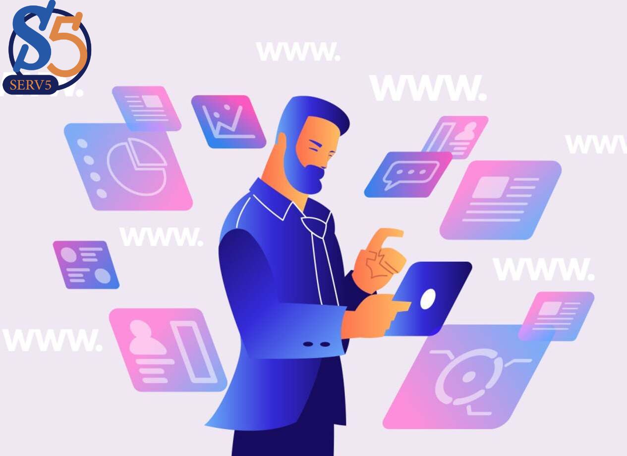 تصميم موقع مدونة شخصية| من شركة Serv5 لخدمات الويب و التسويق الإلكترونى
