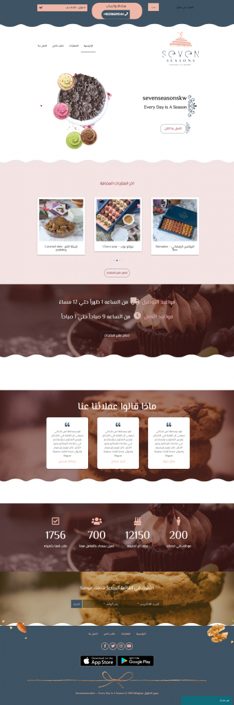 Design of a store selling sweets and citrus fruits