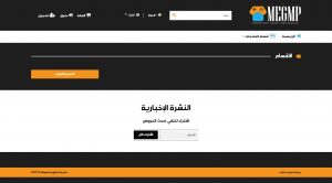 تصميم قالب متجر العاب