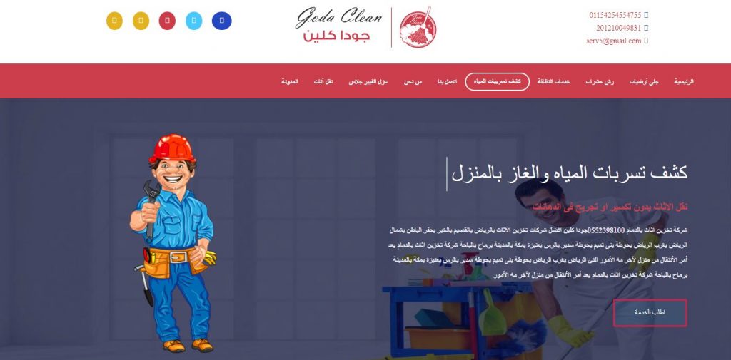 Gouda Clean website design