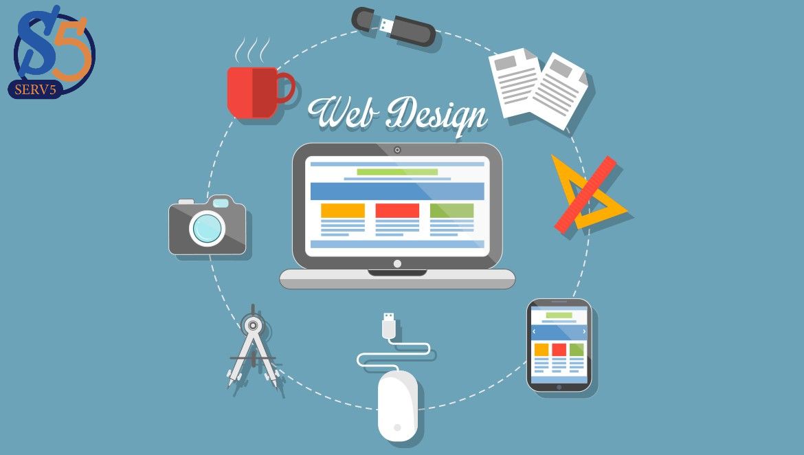 كيفية تصميم مواقع إلكترونية - سيرف فايف لخدمات تصميم المواقع