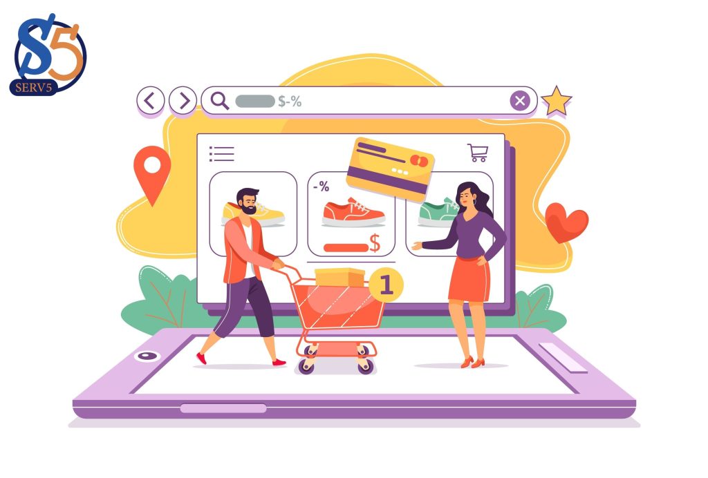 أنشئ متجرك الإلكتروني بــ 4 خطوات سهلة وعملية - سيرف فايف لتصميم وبرمجة المواقع