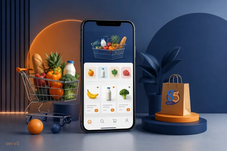 شركة تصميم تطبيق سوبر ماركت | تطبيقات احترافية لأنظمة Android وiPhone